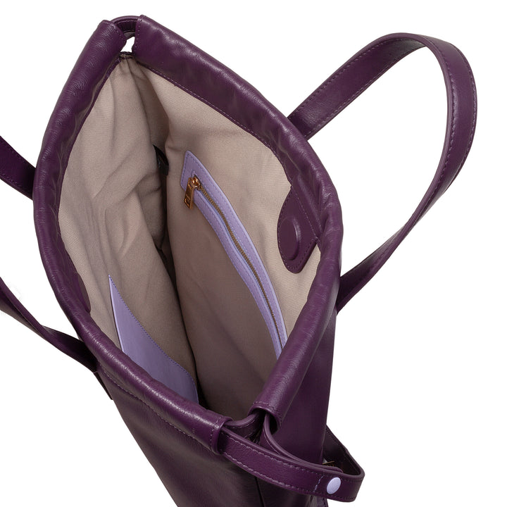 DUDU Sac à dos pour femme en cuir souple, sac à dos avec cordon de serrage et bouton magnétique, double poignée, sac à dos simple et élégant