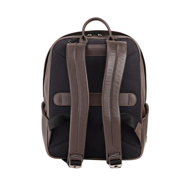 DUDU Sac à dos de voyage en cuir unisexe pour homme et femme – Sac à dos élégant et durable pour tablette, randonnée et travail – Bretelles réglables et design ergonomique