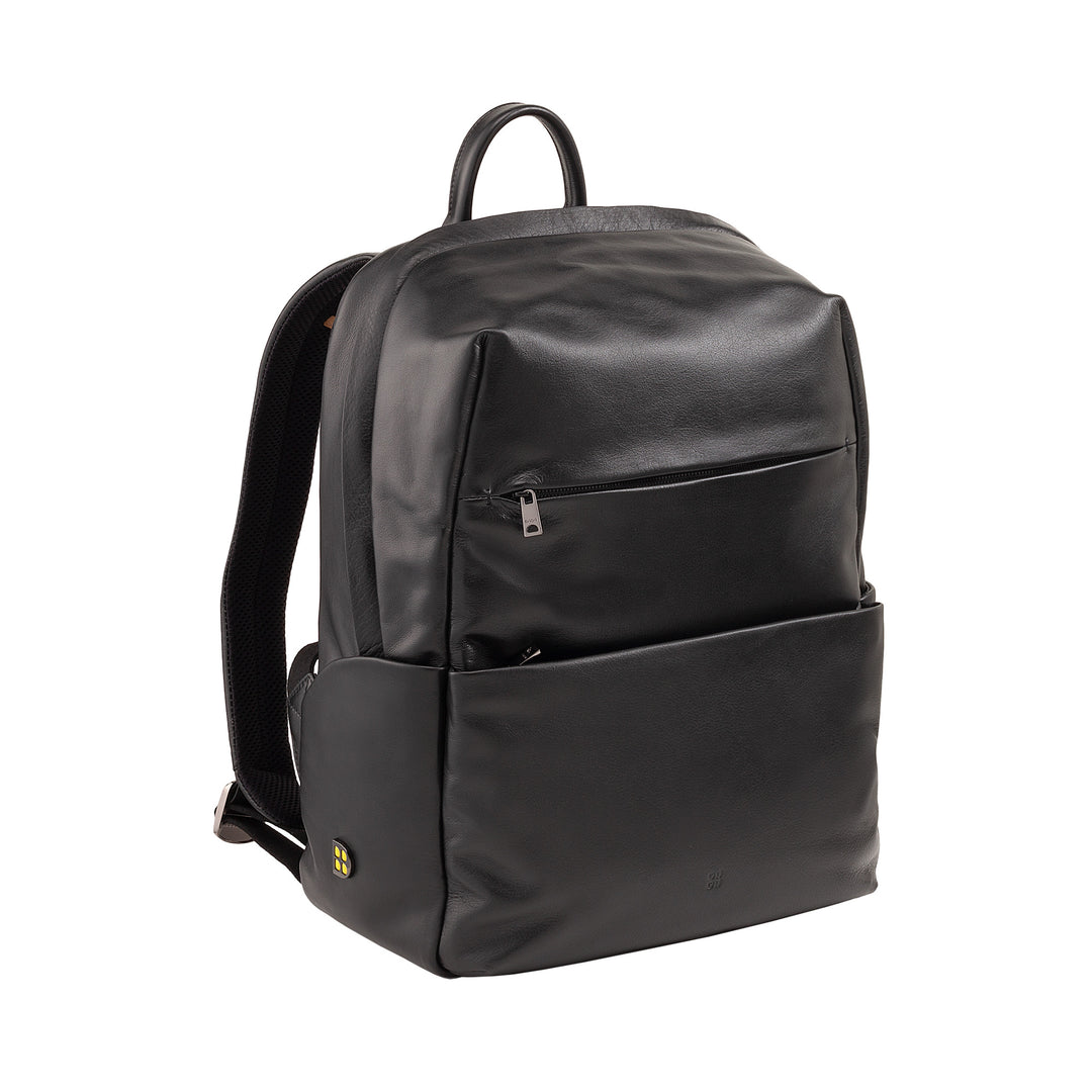 DUDU Sac à dos de voyage en cuir unisexe pour homme et femme – Sac à dos élégant et durable pour tablette, randonnée et travail – Bretelles réglables et design ergonomique