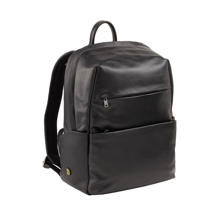 DUDU Sac à dos de voyage en cuir unisexe pour homme et femme – Sac à dos élégant et durable pour tablette, randonnée et travail – Bretelles réglables et design ergonomique