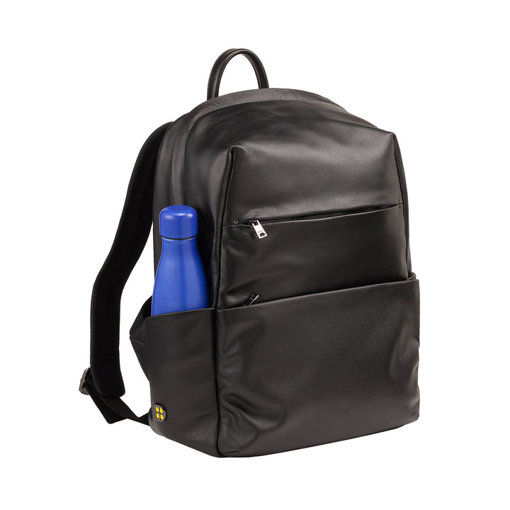 DUDU Sac à dos de voyage en cuir unisexe pour homme et femme – Sac à dos élégant et durable pour tablette, randonnée et travail – Bretelles réglables et design ergonomique