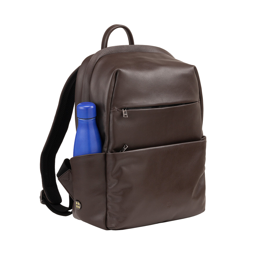 DUDU Sac à dos de voyage en cuir unisexe pour homme et femme – Sac à dos élégant et durable pour tablette, randonnée et travail – Bretelles réglables et design ergonomique