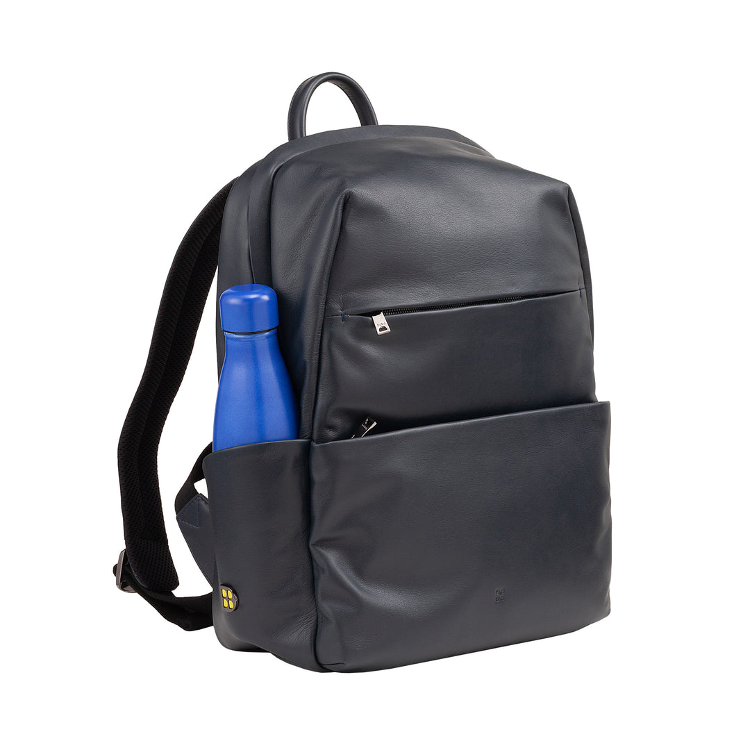 DUDU Sac à dos de voyage en cuir unisexe pour homme et femme – Sac à dos élégant et durable pour tablette, randonnée et travail – Bretelles réglables et design ergonomique