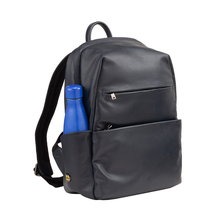 DUDU Sac à dos de voyage en cuir unisexe pour homme et femme – Sac à dos élégant et durable pour tablette, randonnée et travail – Bretelles réglables et design ergonomique