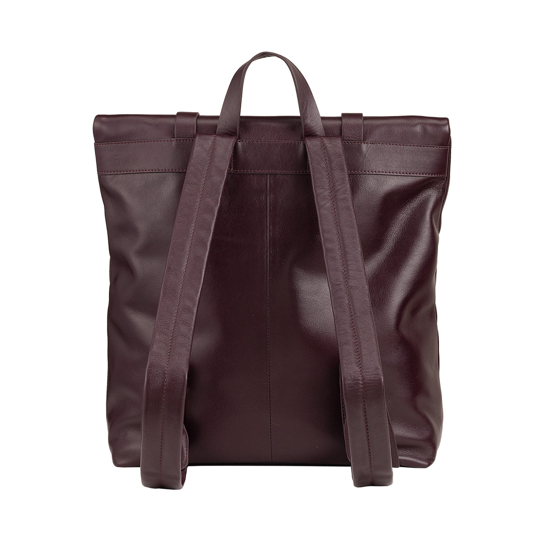 DUDU Mochila de Cuero Colorida para Hombre Mujer, Mochila Grande y Suave 14L Multibolsillos Diseño Deportivo Casual