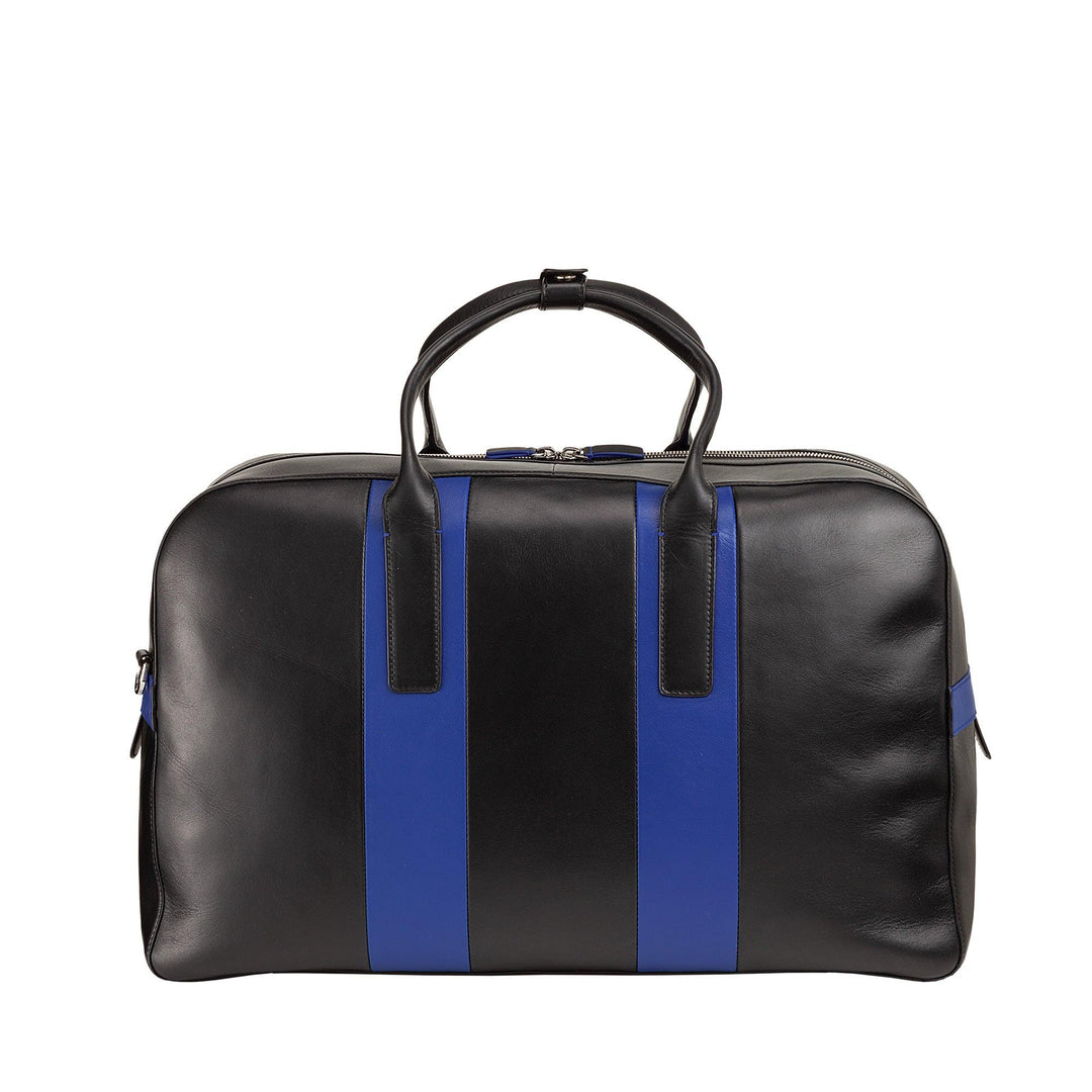 DUDU Borsone da Viaggio in Pelle a Tracolla, Borsa per Weekend Palestra da Uomo Donna 32L Grande, Weekender Travel Bag da 49cm - Capodagli 1937