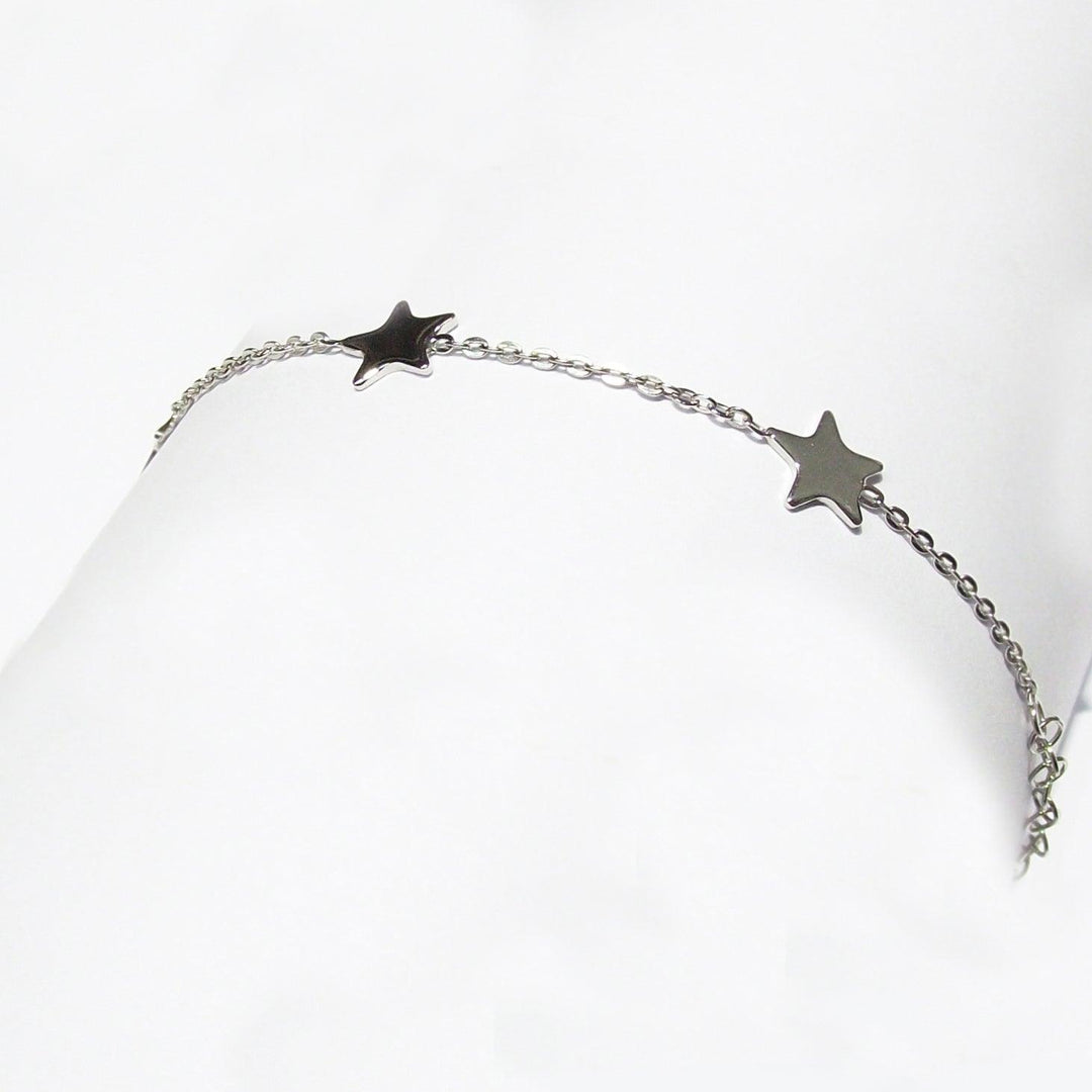 Bracelet Capodagli 5 étoiles argent 925 CPD-BRA-ARG-0004-B - Capodagli 1937