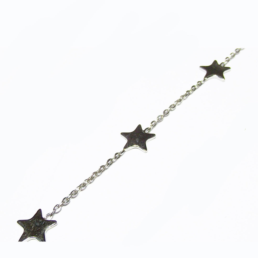 Bracelet Capodagli 5 étoiles argent 925 CPD-BRA-ARG-0004-B - Capodagli 1937