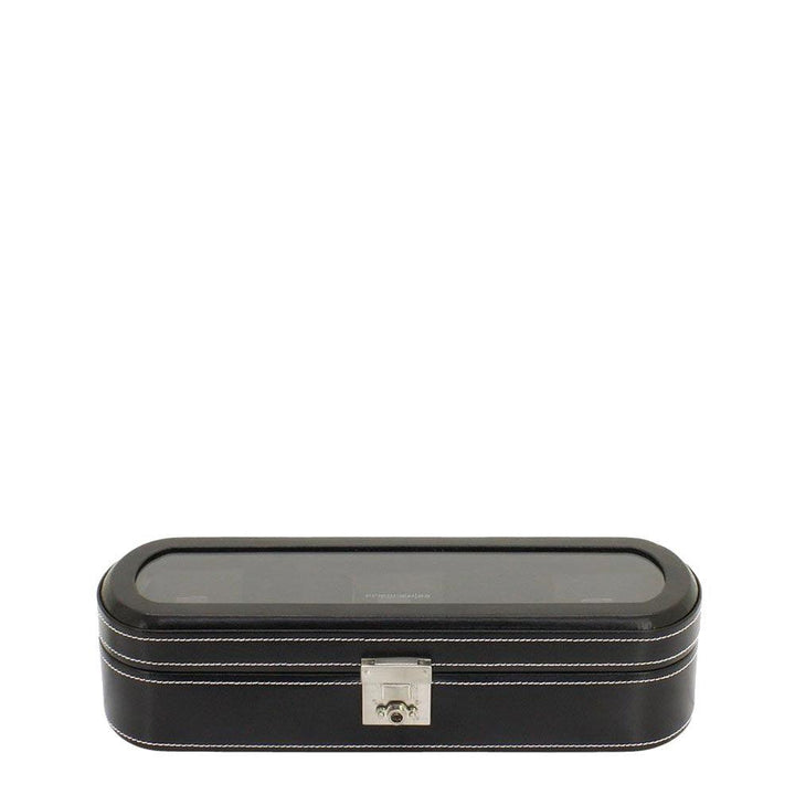 Friedrich23 5-seater oval watch box Black 26106-2 - Capodagli 1937
