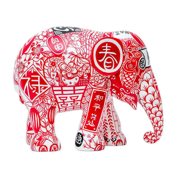 Elephant Parade éléphant Little Happy (Xiao Le) 15cm Edition Limitée 3000 LITTLE HAPPY 15 - Capodagli 1937