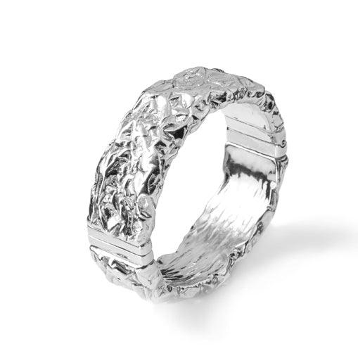 Giovanni Raspini bracciale Bangle Petra Grande argento 925 11021 - Gioielleria Capodagli