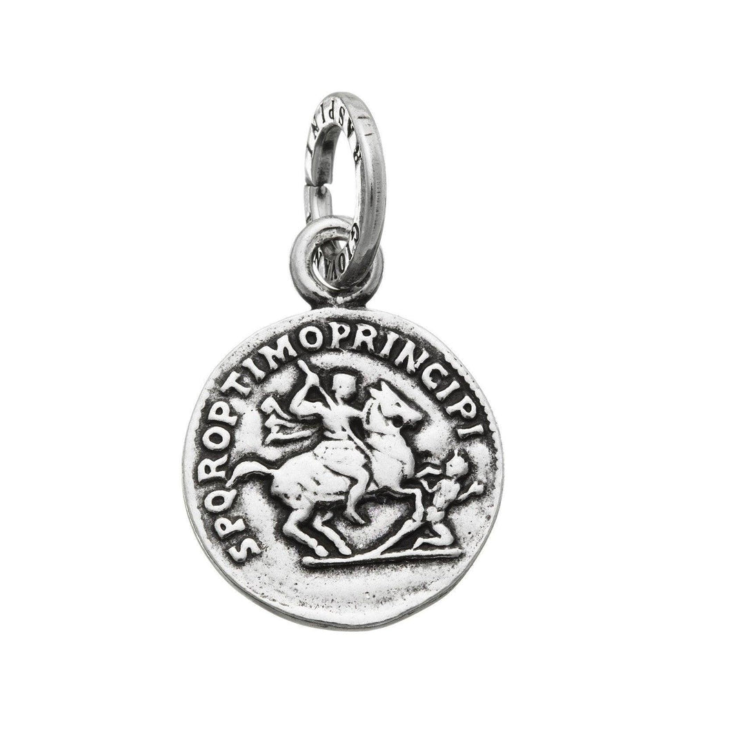 Giovanni Raspini charm Moneta Imperatore Piccola argento 925 6900 - Gioielleria Capodagli