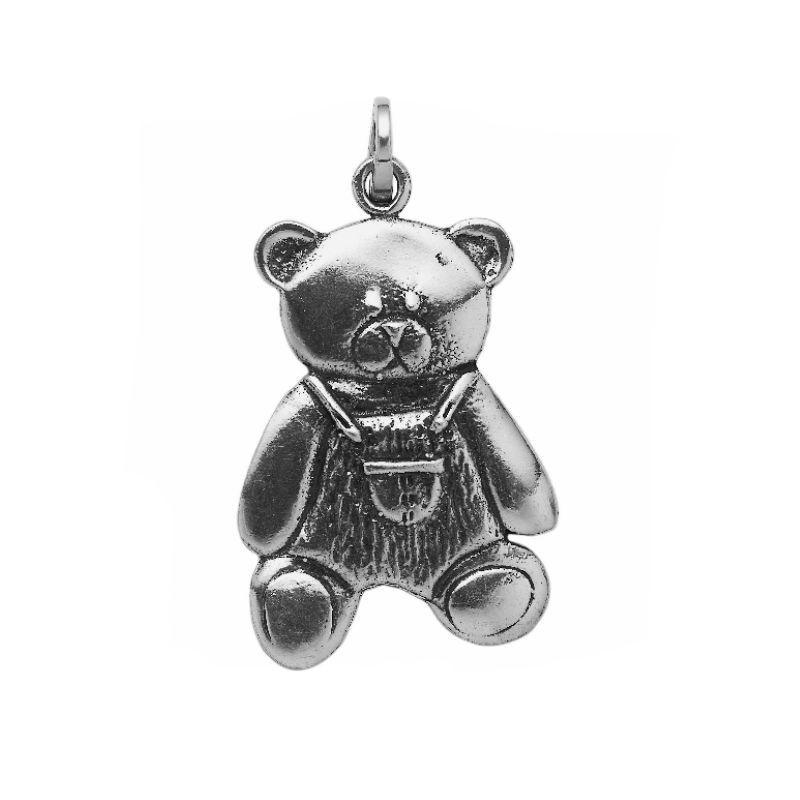 Giovanni Raspini charm Orso argento 925 7000 - Gioielleria Capodagli