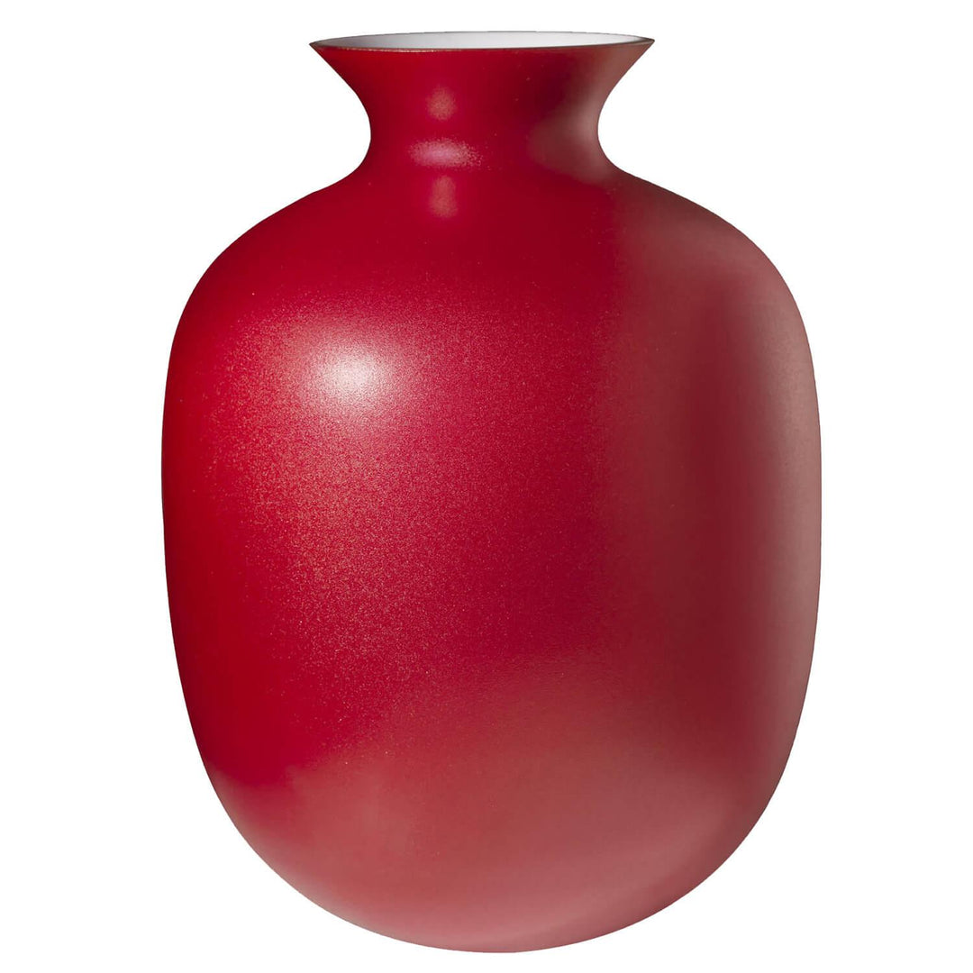 Ivv vaso Rialto Large H.30cm decoro amaranto de' medici 8567.2 - Capodagli 1937