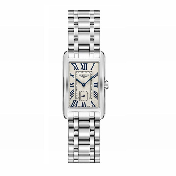 Longines DolceVita watch 23.30x37mm silver quartz steel L5.512.4.71.6 - Gioielleria Capodagli
