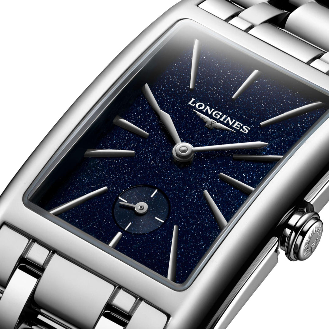 Longines orologio DolceVita 23,3x37mm blu quarzo acciaio L5.512.4.93.6 - Capodagli 1937