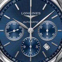 Longines orologio The Longines Master Collection 42mm blu acciaio uomo cronografo automatico L2.759.4.92.0 - Gioielleria Capodagli