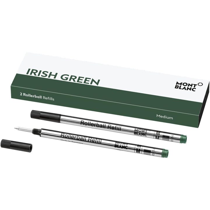 Montblanc 2 refill per roller punta M Irish Green verde 128235 - Capodagli 1937