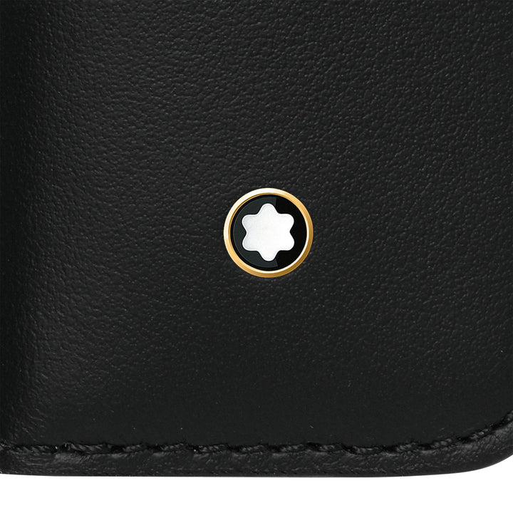Montblanc case for 1 writing instrument with Meisterstück Selection scarab print black 126271 - Gioielleria Capodagli
