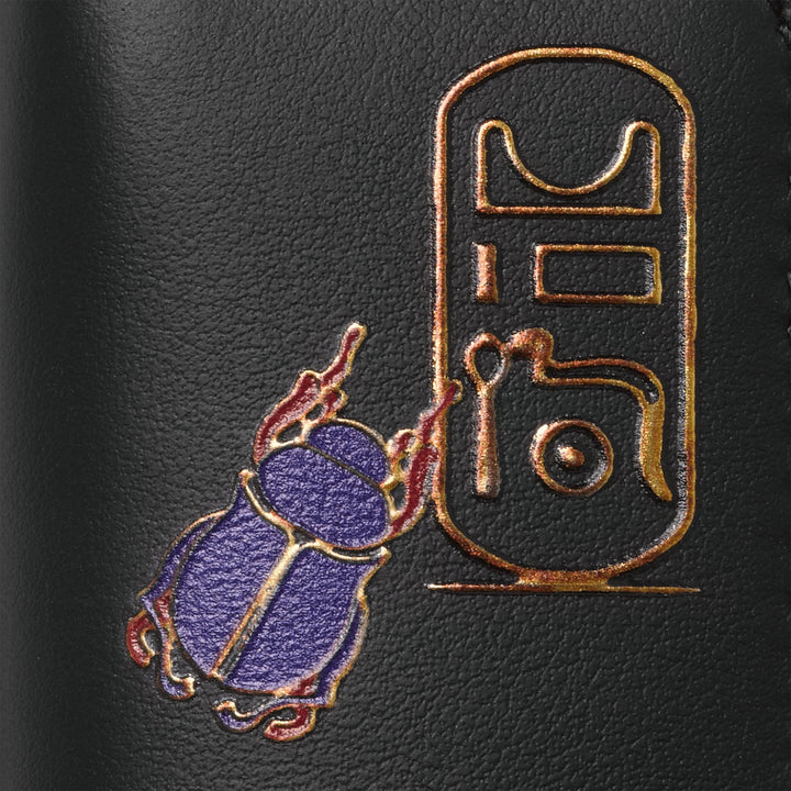 Montblanc case for 1 writing instrument with Meisterstück Selection scarab print black 126271 - Gioielleria Capodagli
