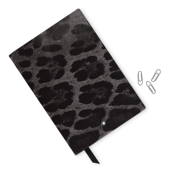 Montblanc blocco note notebook 146 a righe stampe animali Panter ( pantera ) cancelleria di lusso 118033 - Gioielleria Capodagli