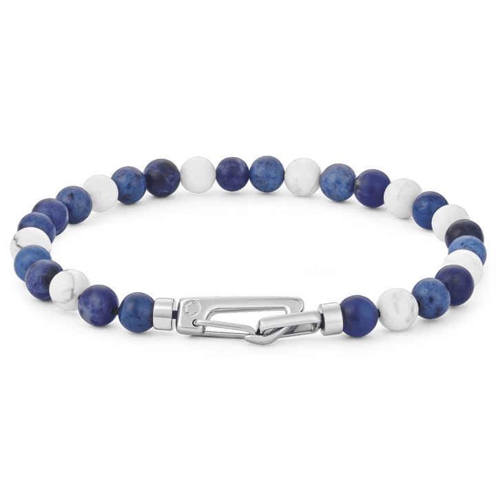 Pulsera Montblanc Meisterstück Glacier Beads talla M 12951063 - Capodagli 1937