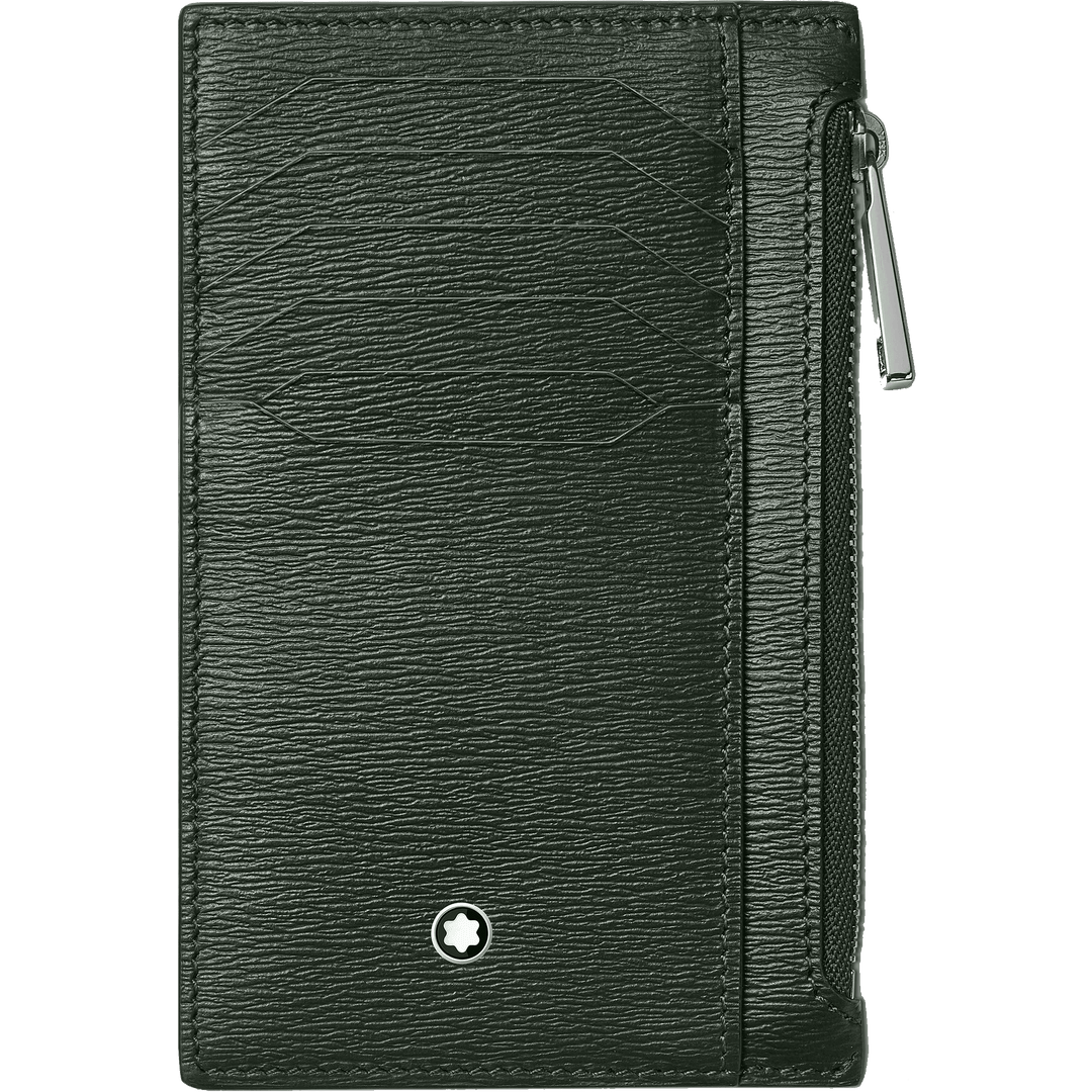 Montblanc case 8 compartments with zip pocket Meisterstück 4810 Deep Forest green 129256 - Capodagli 1937