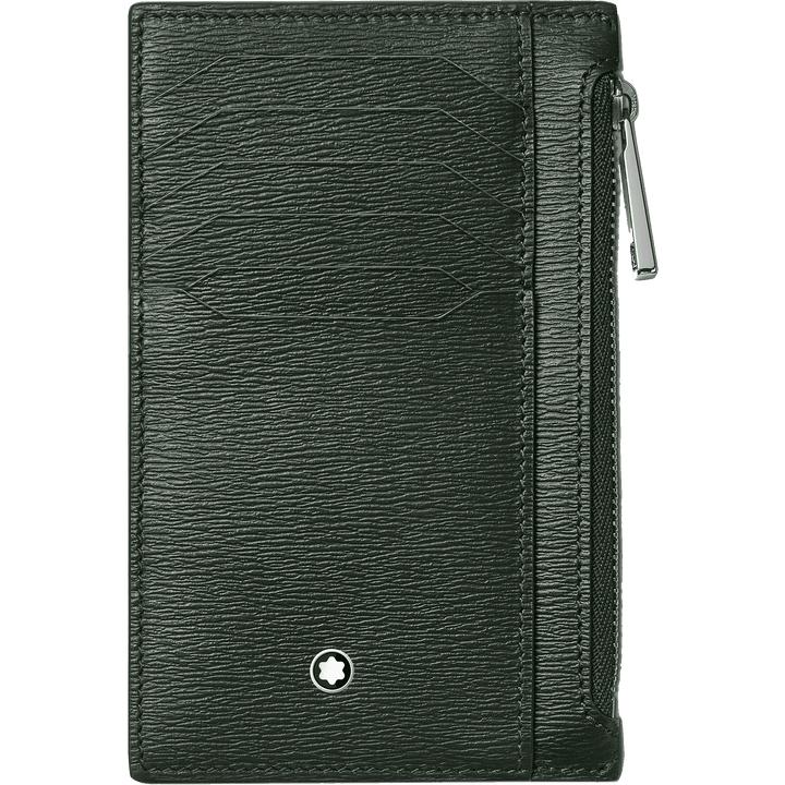 Estuche Montblanc 8 compartimentos con bolsillo con cremallera Meisterstück 4810 Verde bosque profundo 129256 - Capodagli 1937