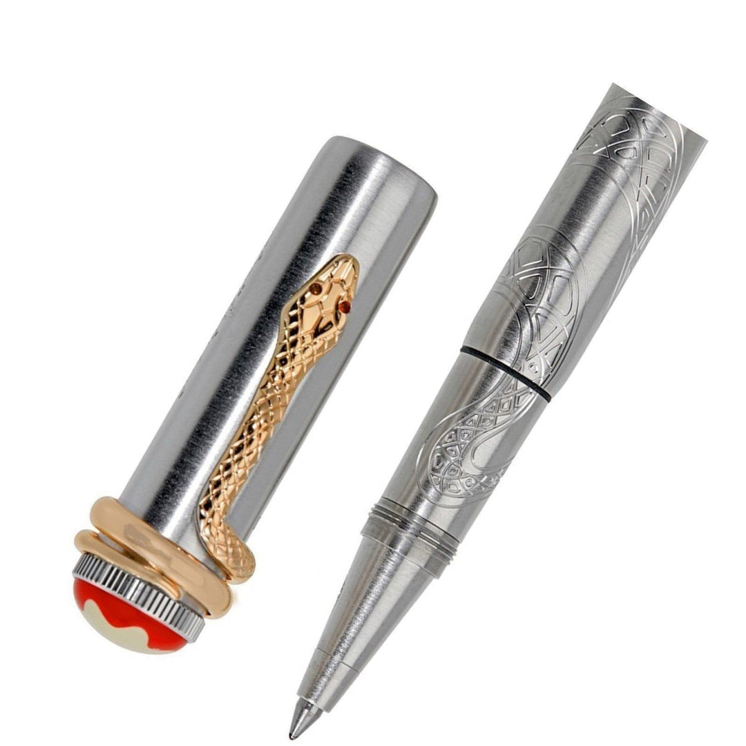 Montblanc roller Heritage Rouge et Noir Solitaire Serpent Limited Edition 1906 116555 - Gioielleria Capodagli