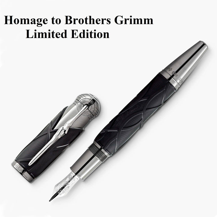 Montblanc set 3 penne Writers Edition2022 Fratelli Grimm ( Stilografica + Roller + Sfera ) Limited Edition 128367 - Capodagli 1937