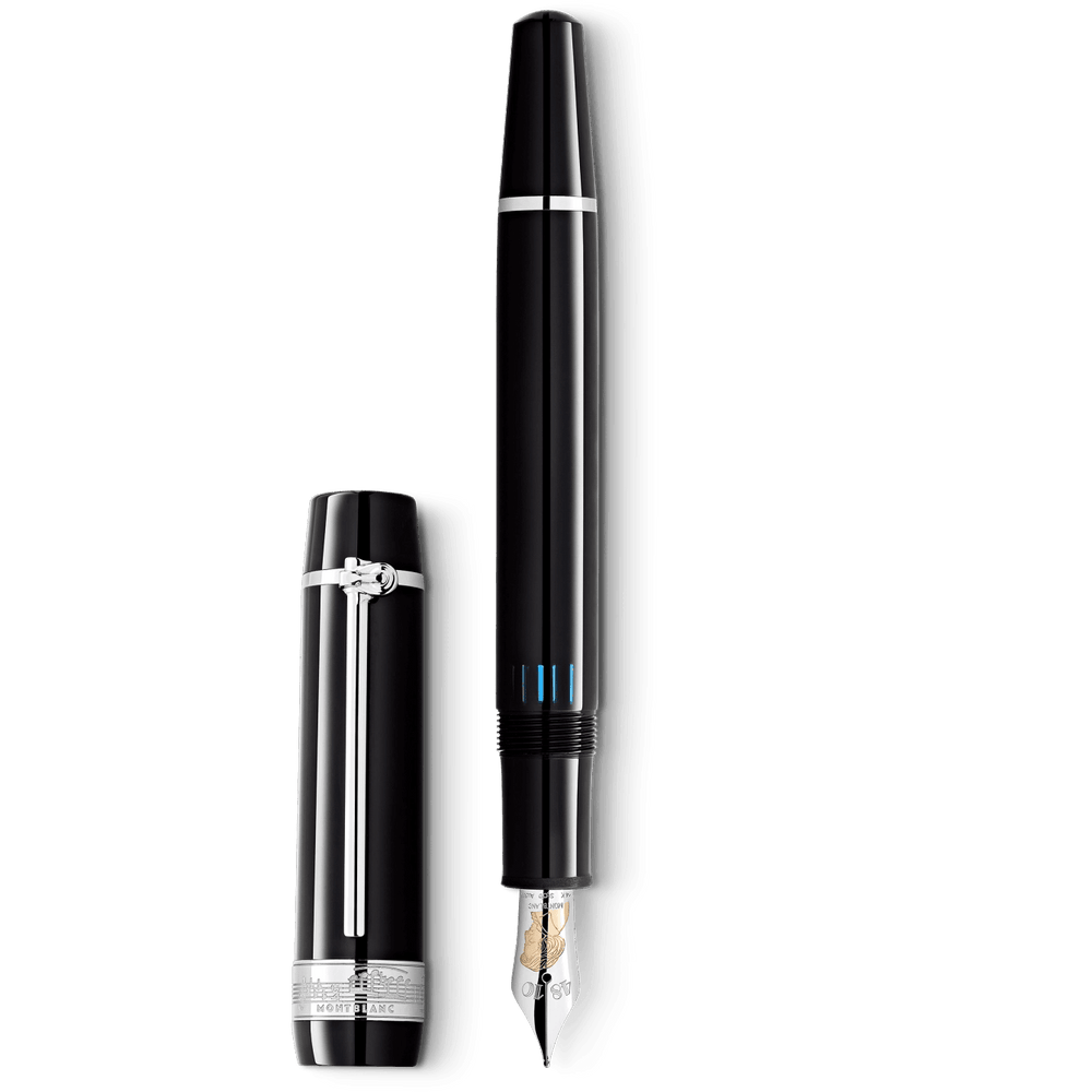 Pluma estilográfica Montblanc Donation Pen Set Frederic Chopin punta M + bloc de notas 127640 - Capodagli 1937