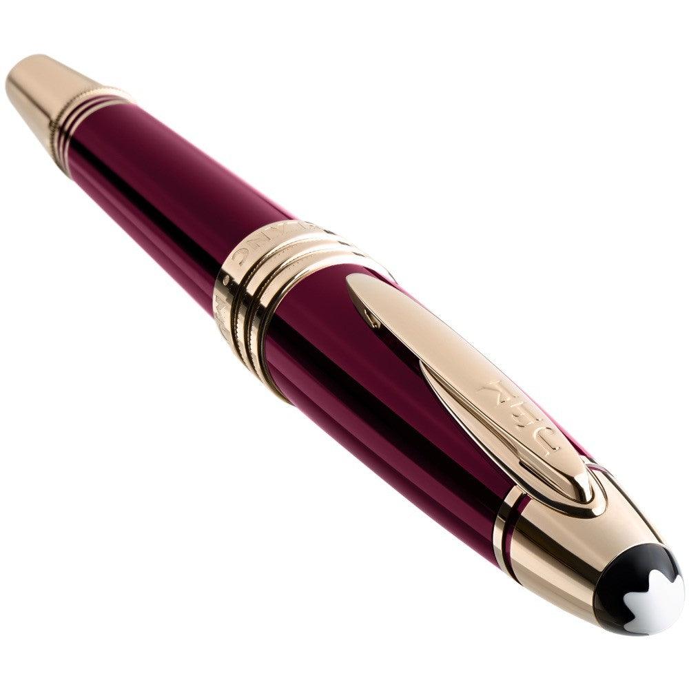 Montblanc stilografica John F. Kennedy edizione speciale bordeaux punta M 118051 - Gioielleria Capodagli