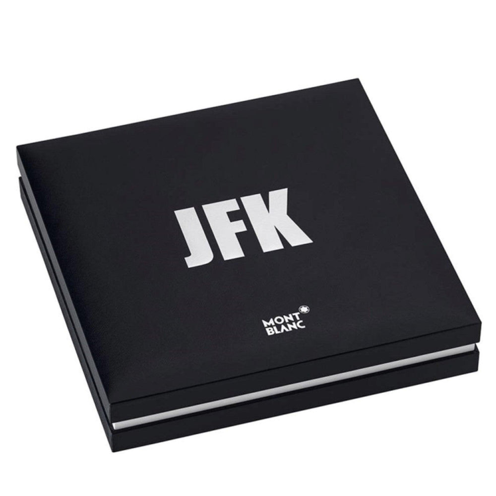 Pluma estilográfica Montblanc John F. Kennedy edición especial punta burdeos M 118051 - Gioielleria Capodagli