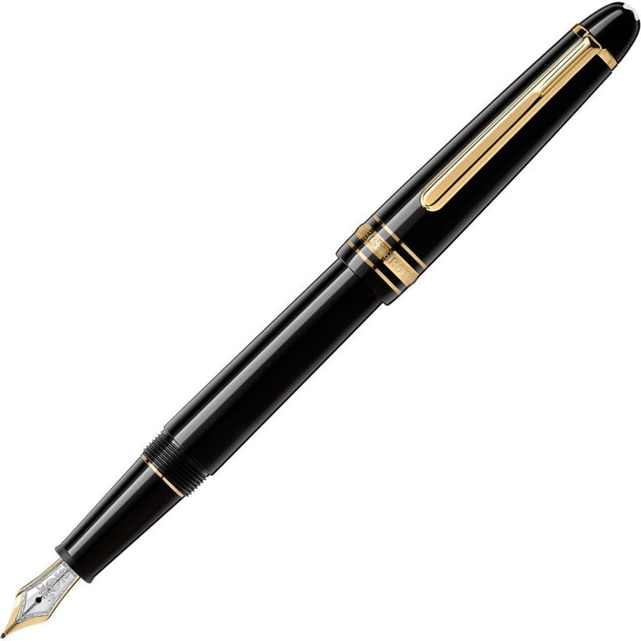 Montblanc stilografica Meisterstück Gold Classique punta F 106513 - Gioielleria Capodagli