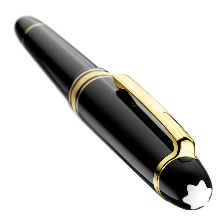 Montblanc stilografica Meisterstück Gold-Coated Classique punta M 106514 - Gioielleria Capodagli