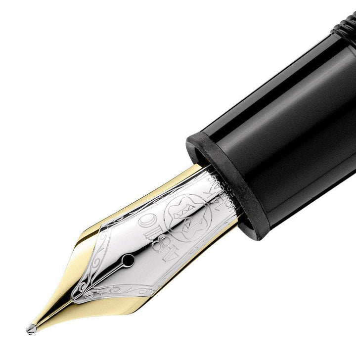 Montblanc stilografica Meisterstück Gold LeGrand punta M 13661 - Gioielleria Capodagli