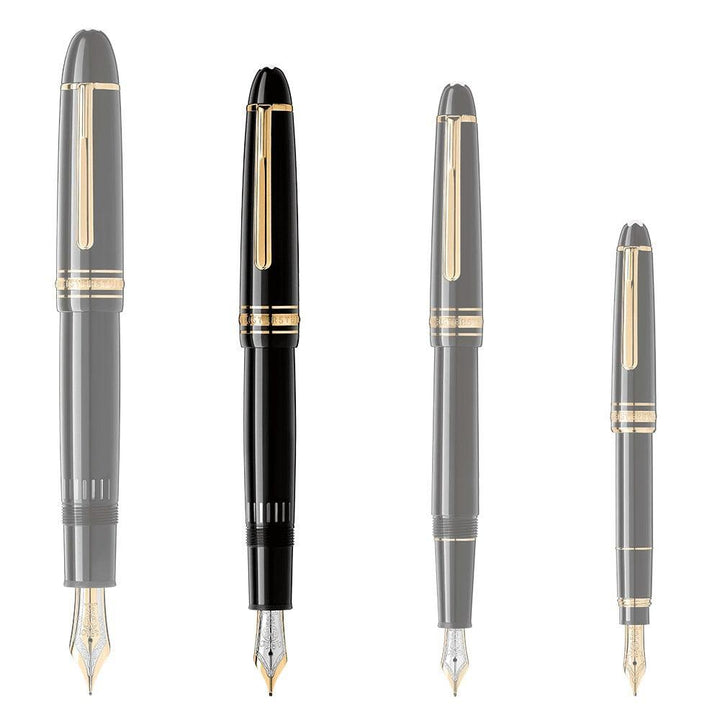 Montblanc stilografica Meisterstück Gold LeGrand punta M 13661 - Gioielleria Capodagli