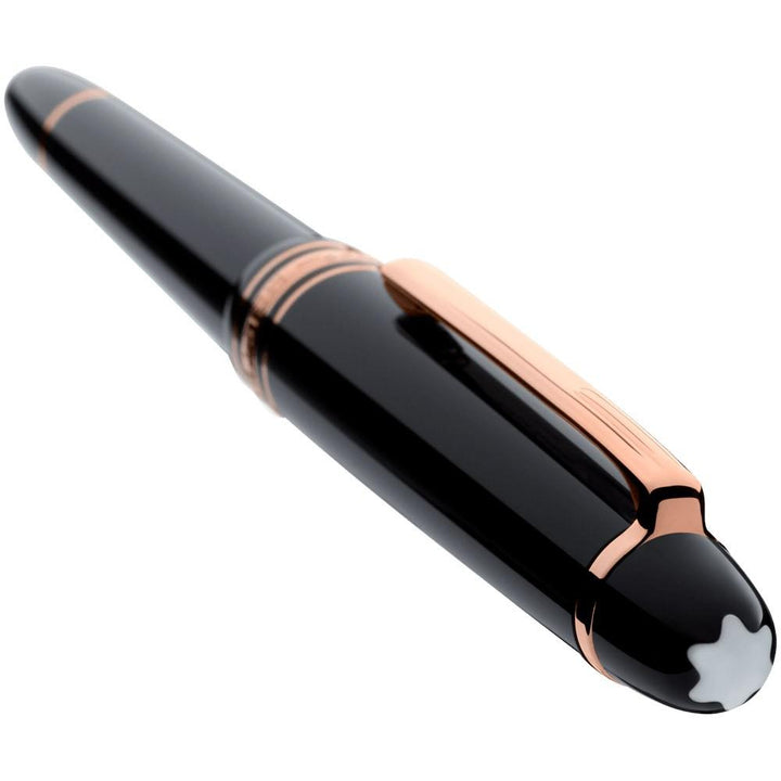 Montblanc stilografica Meisterstück Red Gold Classique punta F 112675 - Gioielleria Capodagli