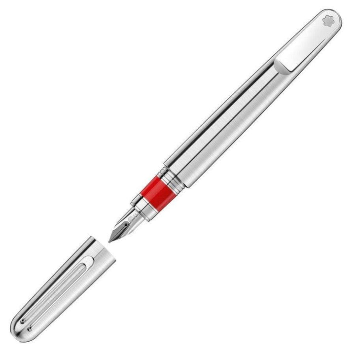 Montblanc stilografica (Montblanc M) RED Signature punta M 113622 - Gioielleria Capodagli