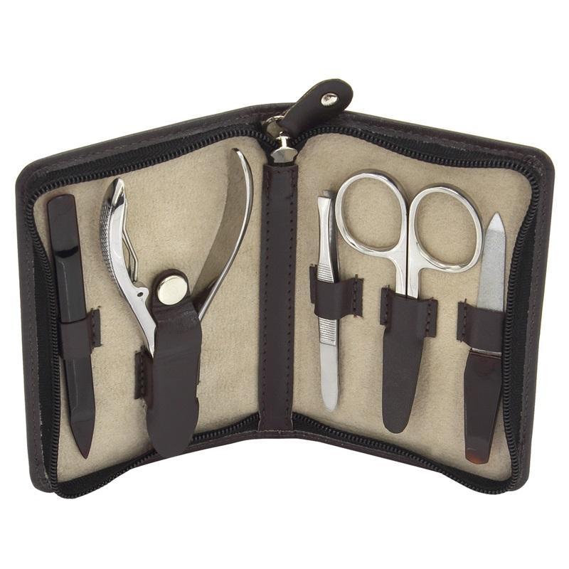 Set manicure Friedrich23 5 pezzi Brown 72004-3 - Capodagli 1937