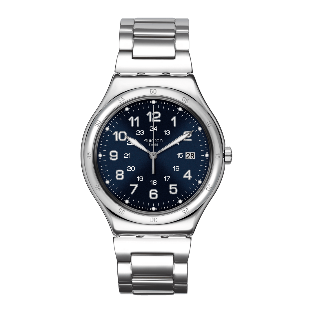 Swatch orologio BLUE BOAT AGAIN Originals Irony 41mm YWS420GC - Capodagli 1937