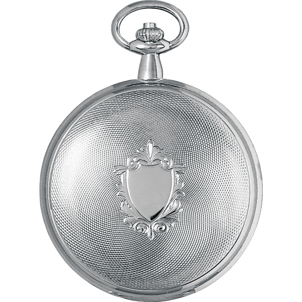 Reloj de bolsillo Tissot Savonette T-Pocket 50 mm cuarzo latón acabado paladio T83.6.508.13 - Gioielleria Capodagli