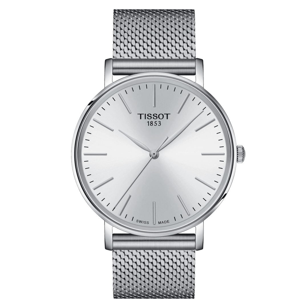 Tissot orologio Everytime 40mm argento quarzo acciaio T143.410.11.011.00 - Capodagli 1937