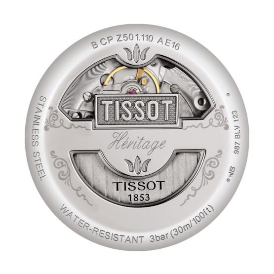 Tissot orologio Heritage 1948 cronografo 39,5mm argento automatico acciaio T66.1.722.33 - Gioielleria Capodagli