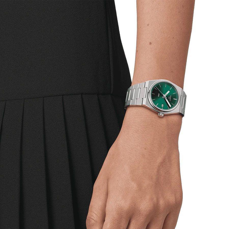 Reloj Tissot PRX verde 35mm cuarzo acero T137.210.11.081.00 - Capodagli 1937