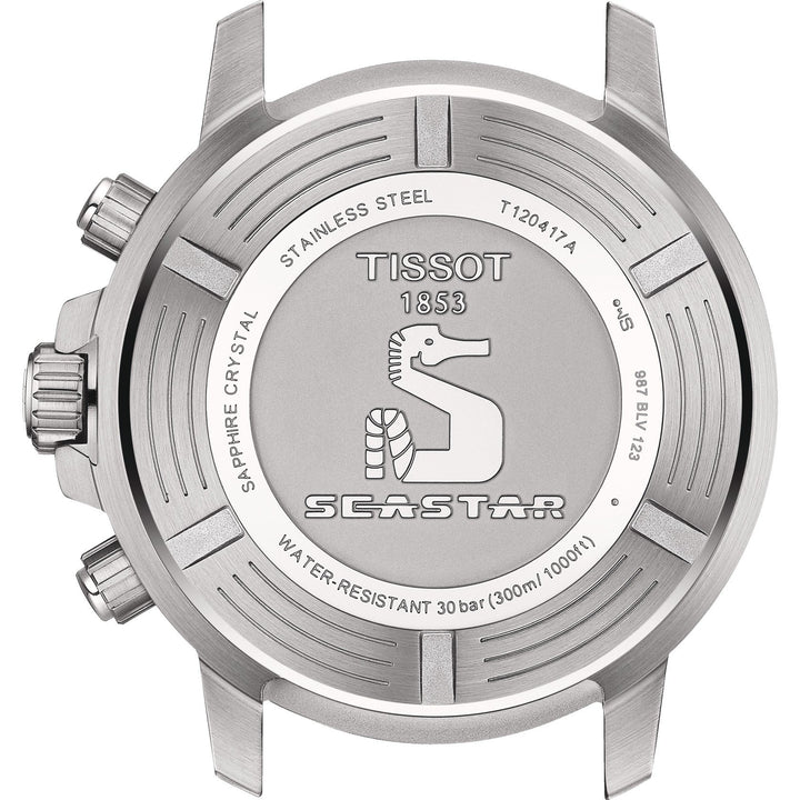 Tissot orologio uomo Seastar 1000 Cronograph 45,5mm acciaio quarzo T120.417.11.041.02 - Gioielleria Capodagli